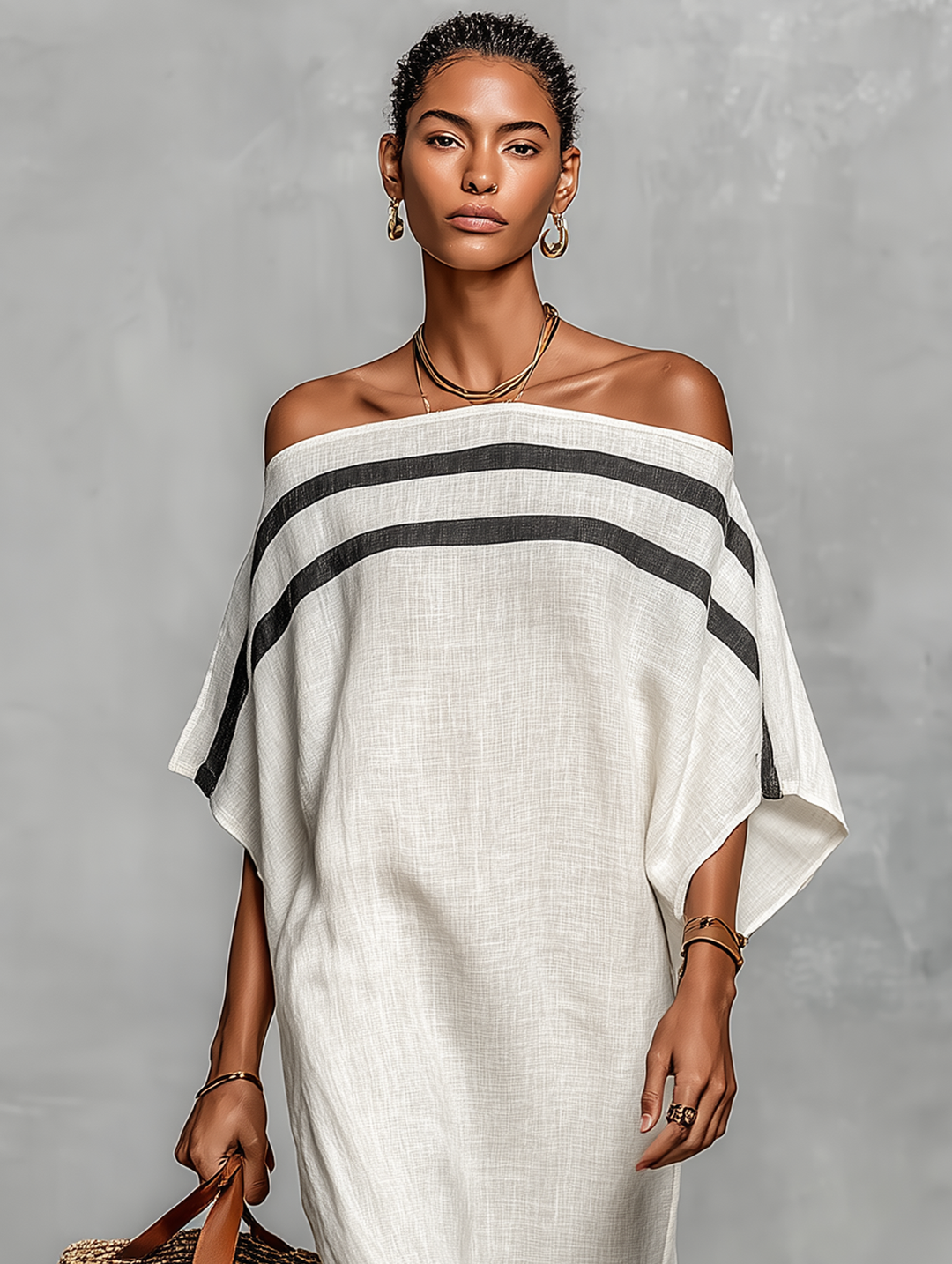 Vilina – Minimalistisches Maxikleid Aus Leinen