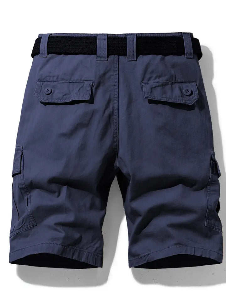 Mauro - Elegante Kurze Hose Mit Mehreren Taschen