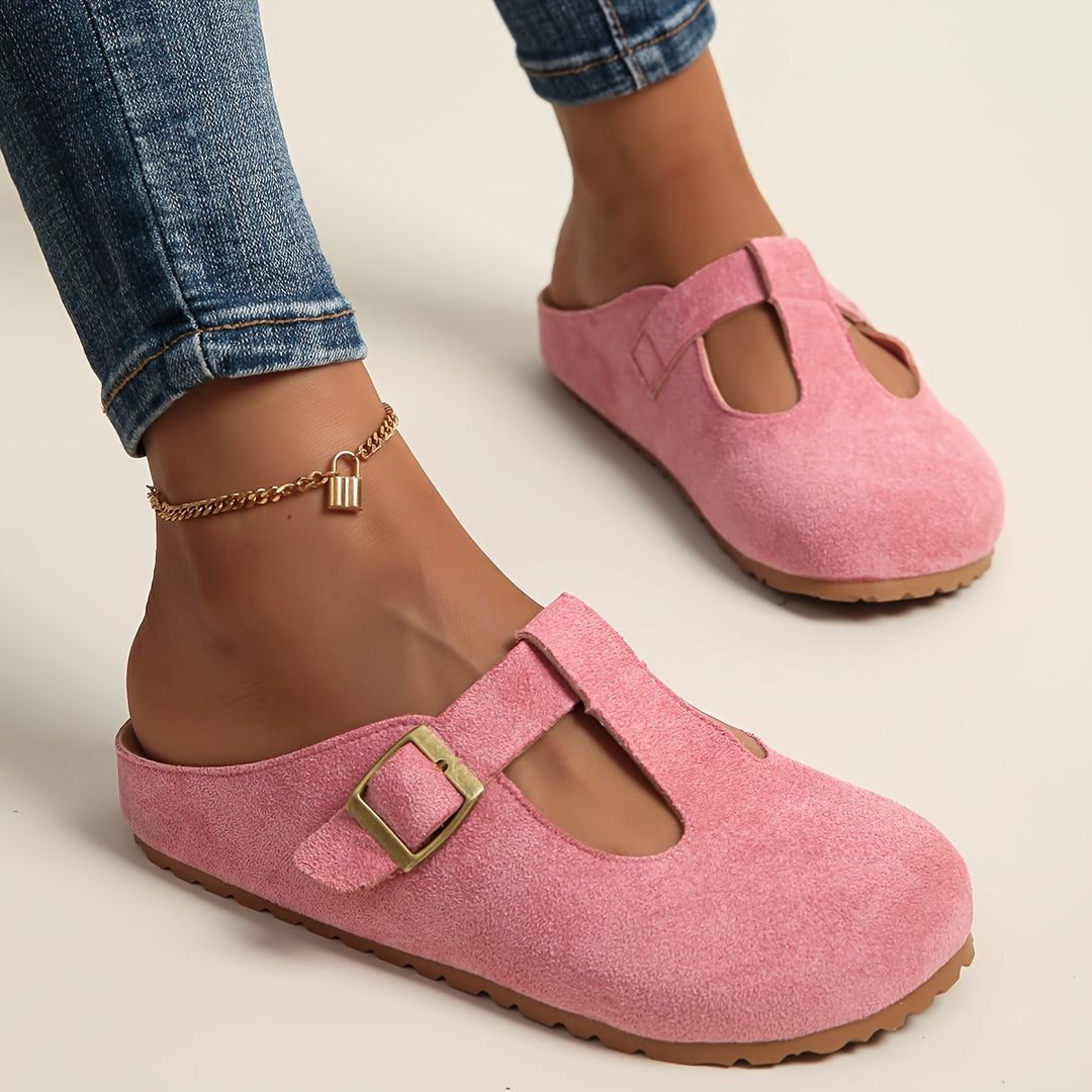 Helane – Bequeme Hausschuh Aus Wildleder