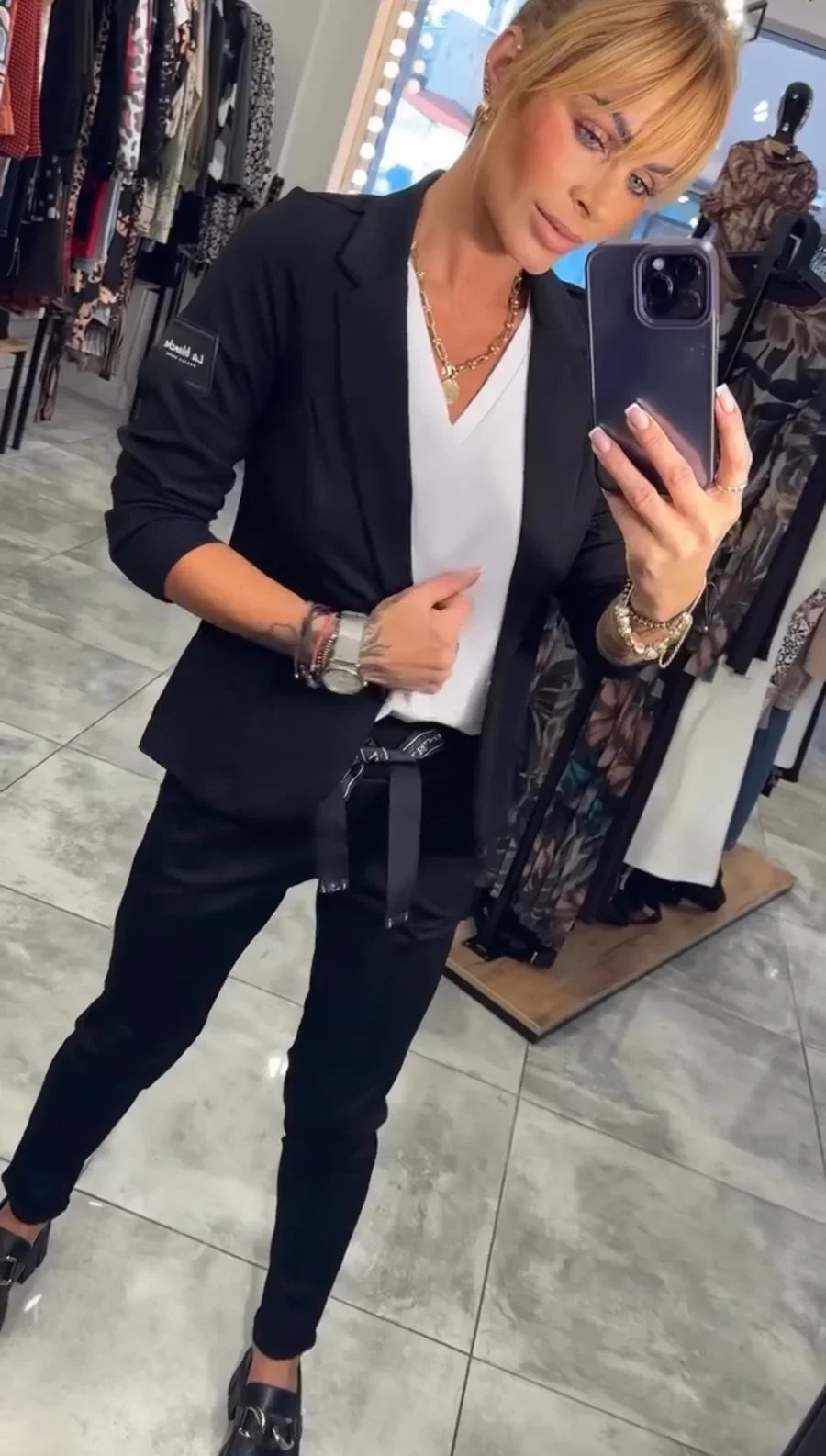 Kseniya - Eleganter Satz Von Blazer Und Hose