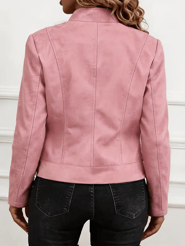 Amina – Langarmjacke mit Reißverschluss
