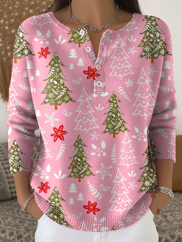 Nocchi – Weihnachts Pullover Mit Knöpfen
