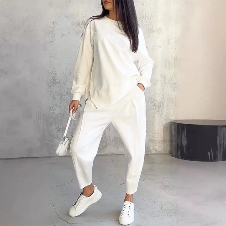 Tashia – Lässiges Set aus Langarm Pullover Und Jogginghose