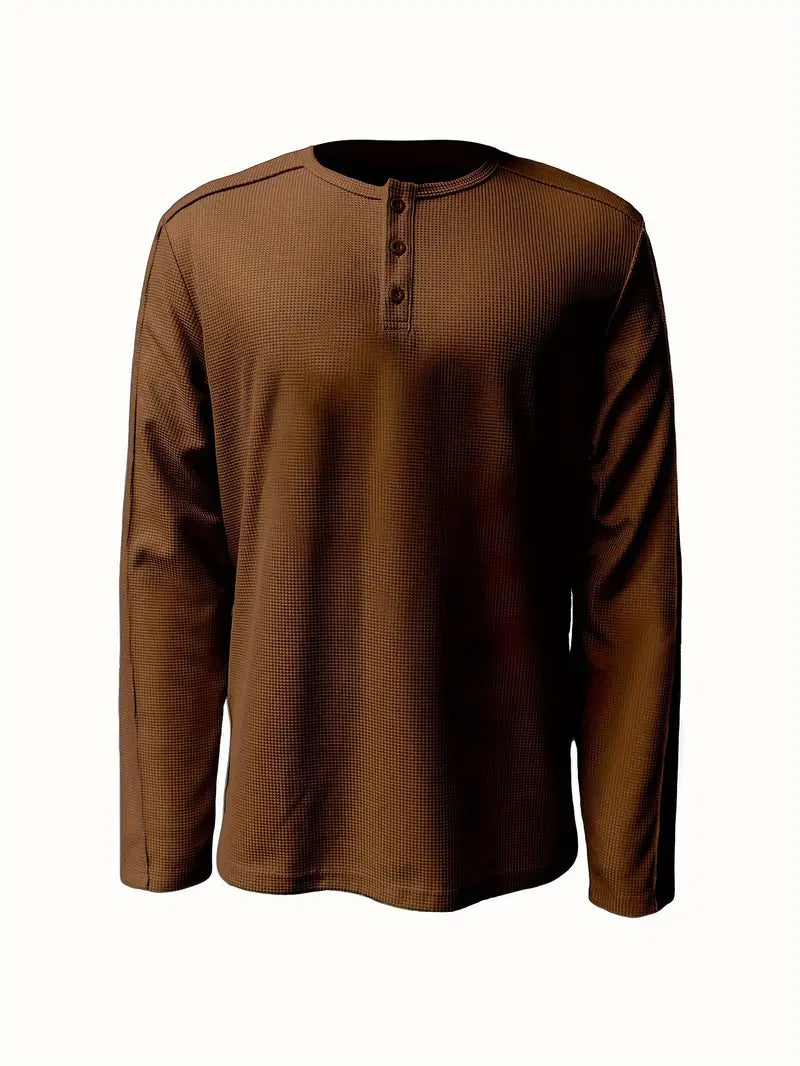 Pablo - Lässiges Langarm Hemd Aus Strick