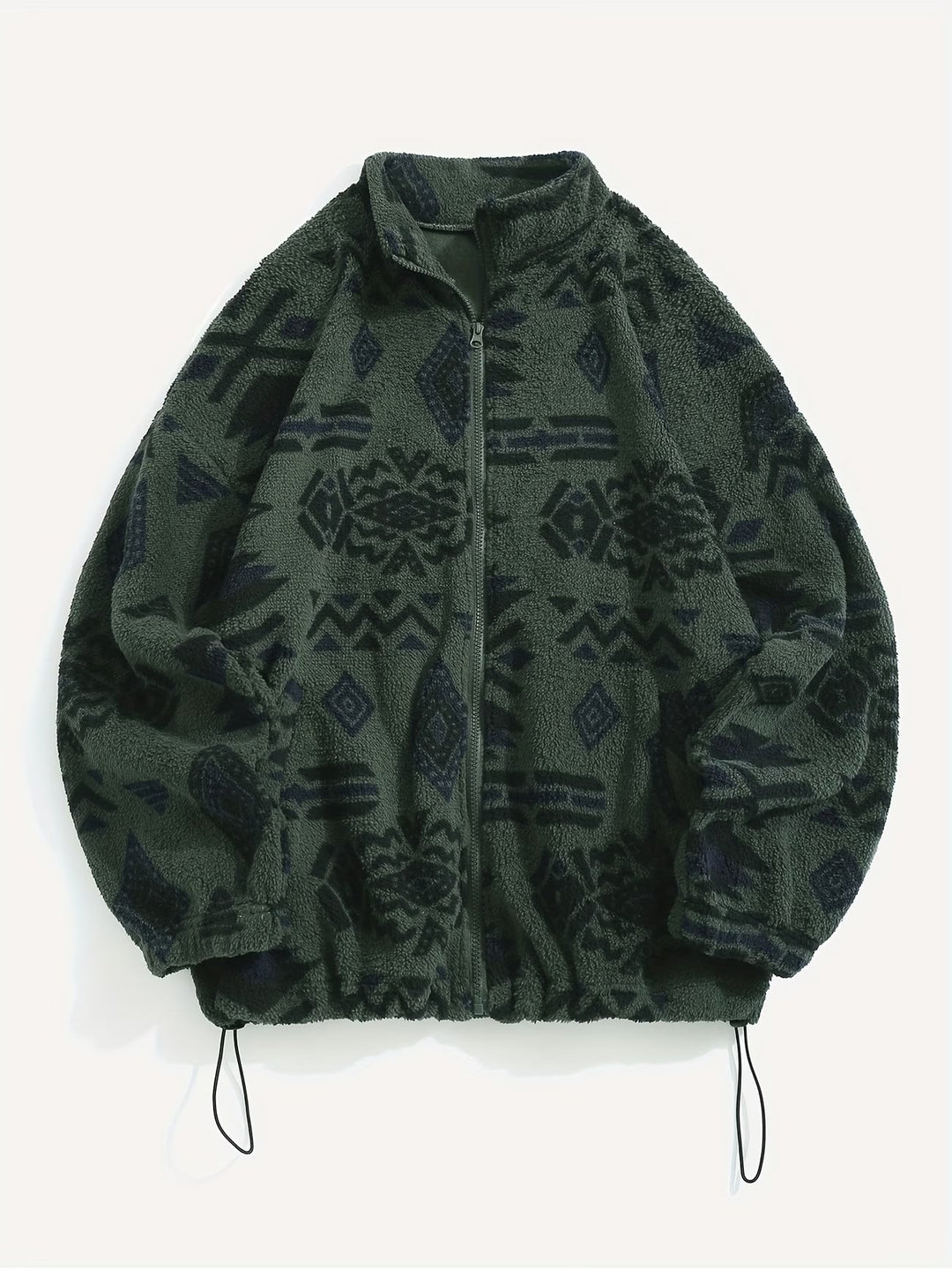 Esra – Langärmelige Jacke Mit Geometrischem Muster