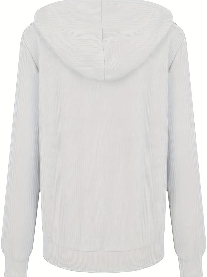 Nysa – Lässiger Langarm Kapuzenpullover