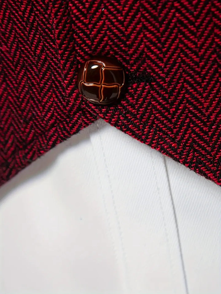 Ferry – Einreihige Weste Mit Revers