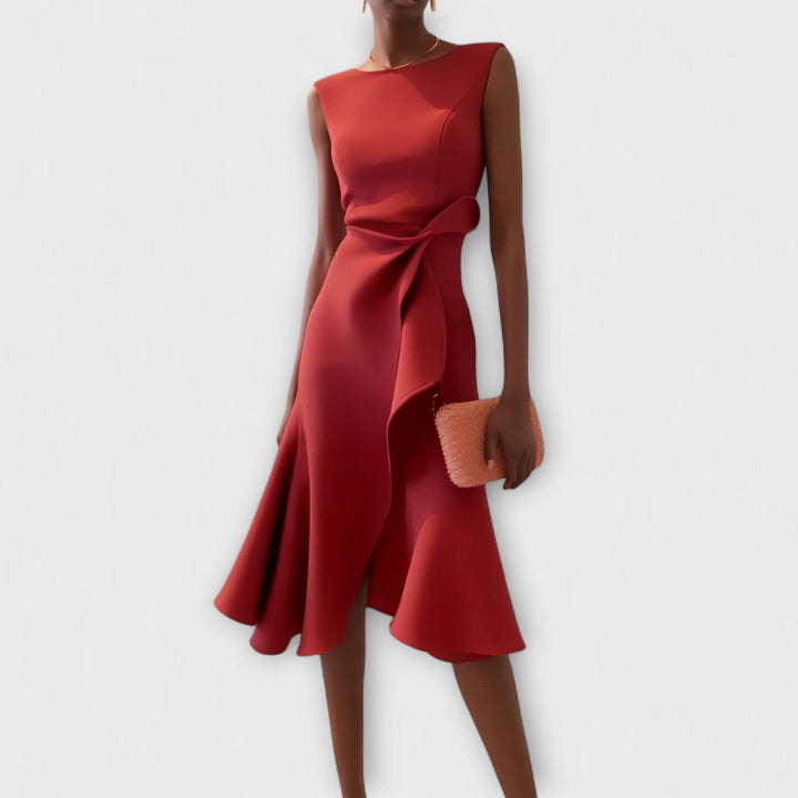 Jolene – Elegantes Midi Kleid