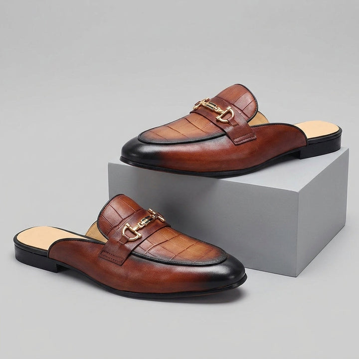Idris - Rückenfrei Lederschuhe
