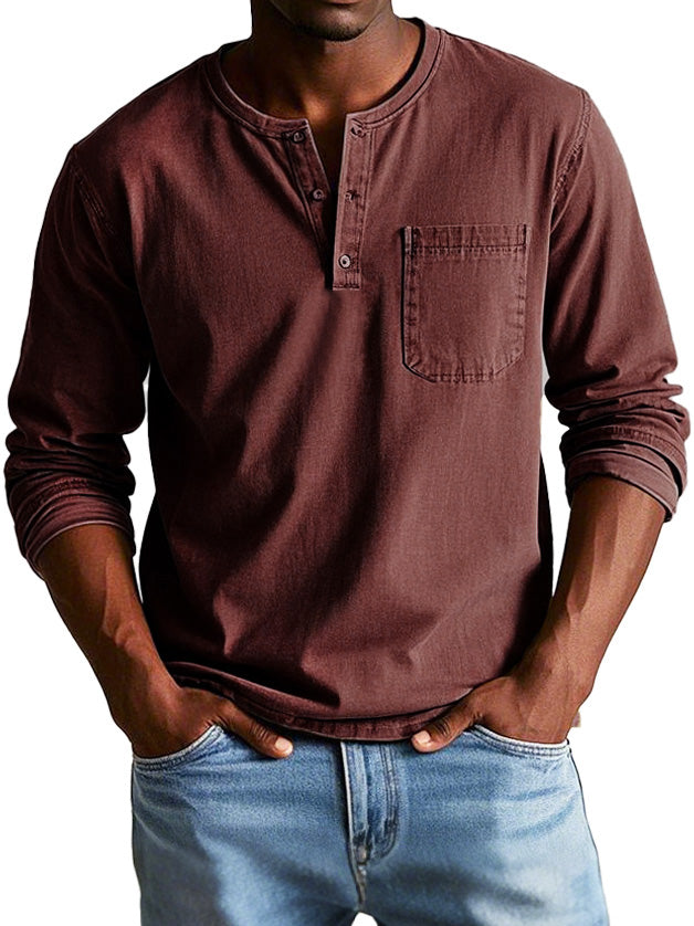 Gerry - Jeans Hemd Mit Tasche