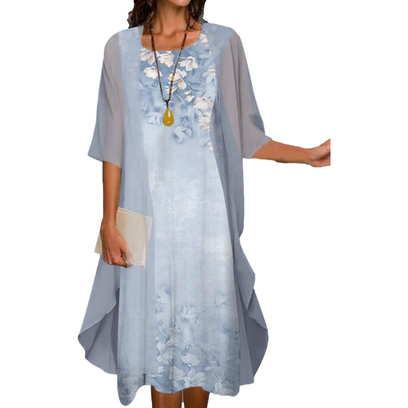 Venolia – Zweiteiliges Kleid Mit Blumenmuster