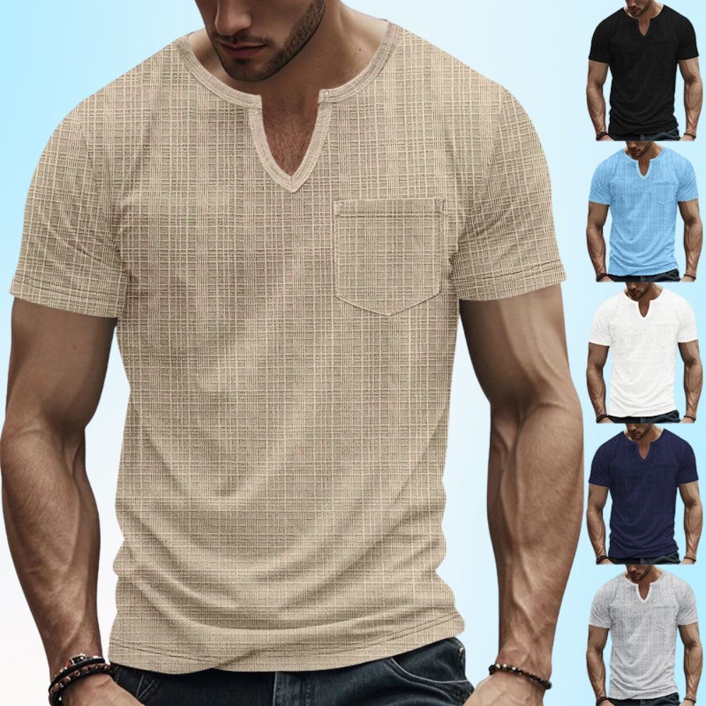 Kosta - Elegantes Kurzarm T- Hemd