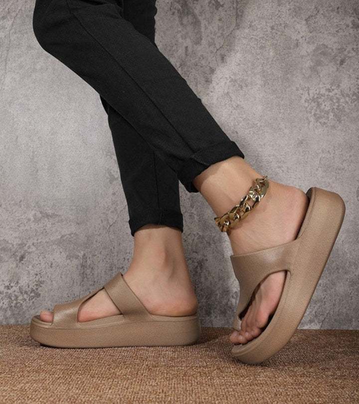 Vlasta - Sandalen Mit Gepolsterter Sohle Und Zehenriemen