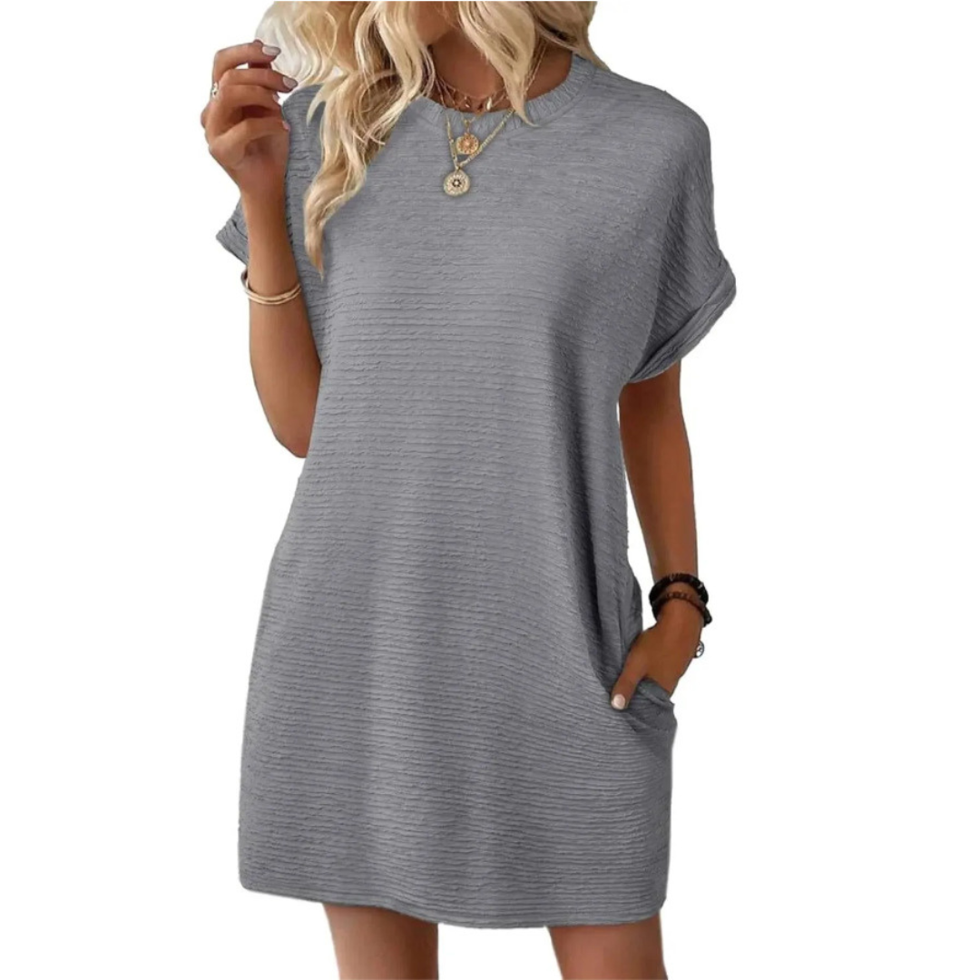 Elviaa – Elegantes Minikleid Mit Tasche