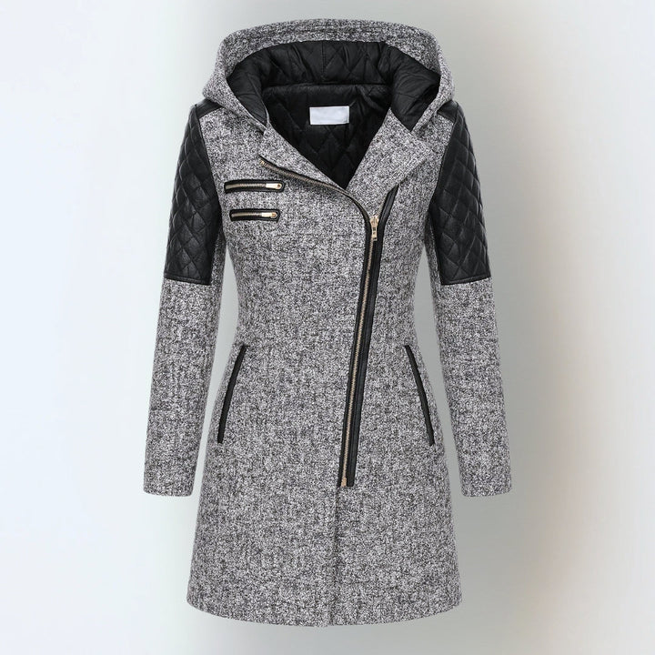 Jasneet – Winter Jacke Mit Kapuze Und Reißverschluss