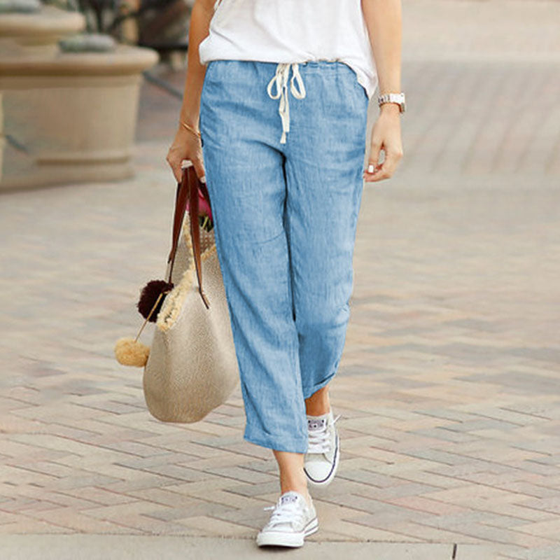 Yashara - Alltags Hose Mit Geradem Bein