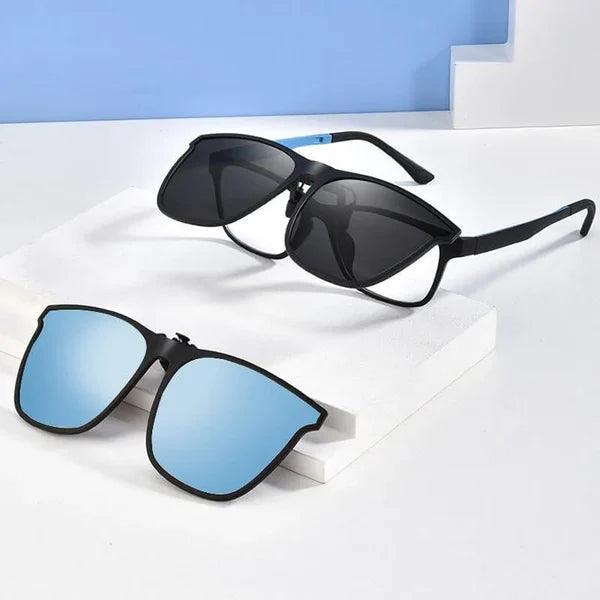 Neue polarisierte Clip-on Flip Up-Sonnenbrille