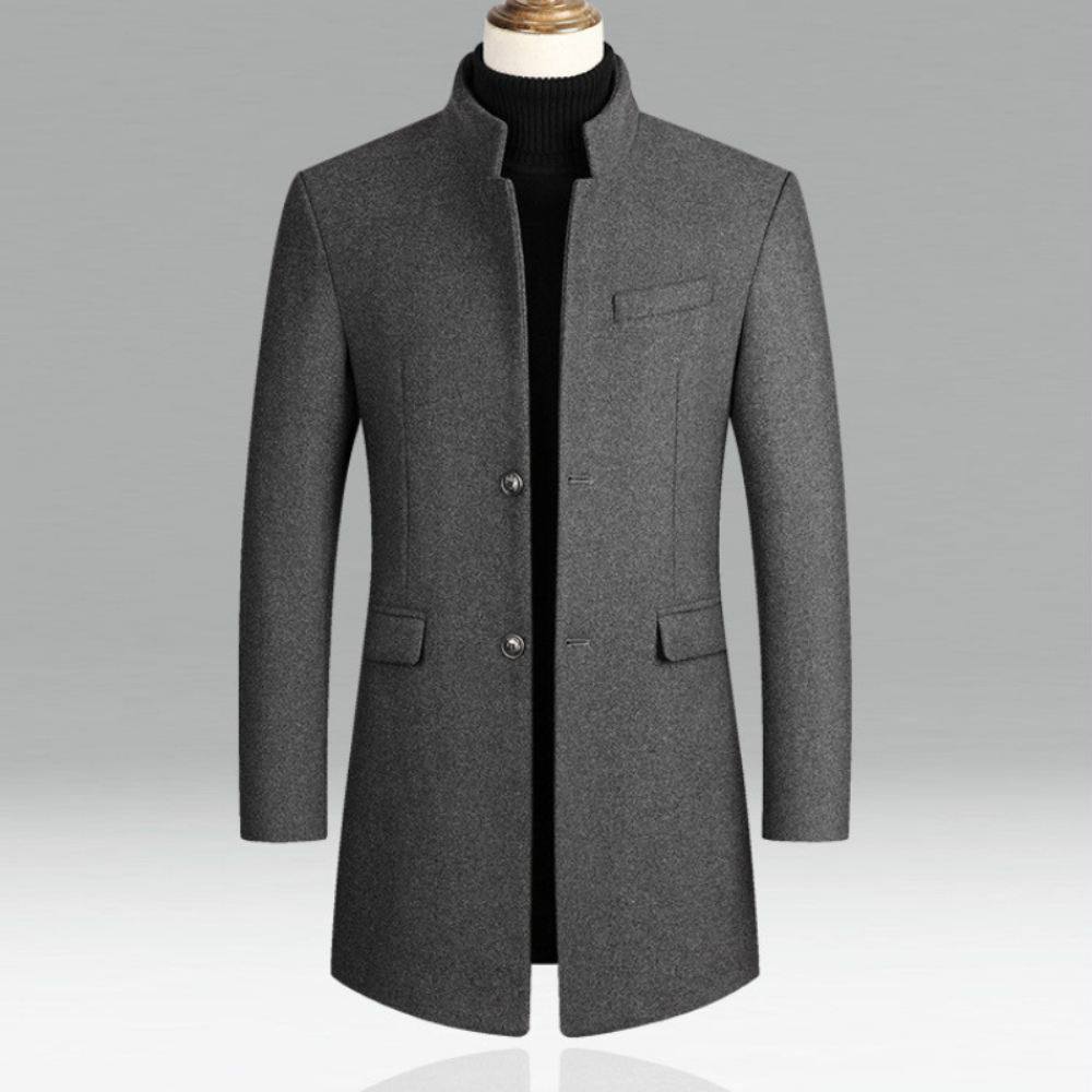 Marnix – Lang ärmeliger Winter Mantel