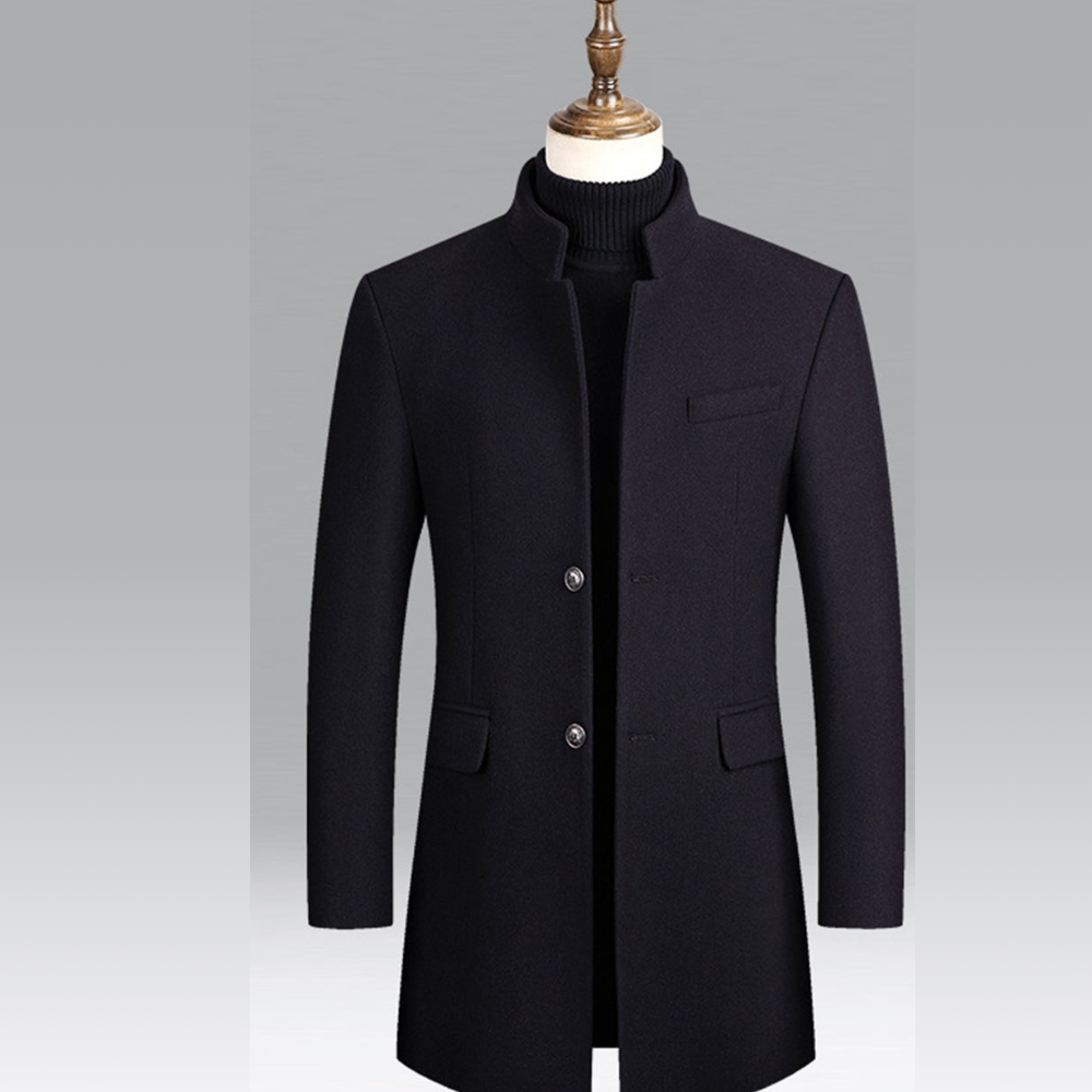 Marnix – Lang ärmeliger Winter Mantel