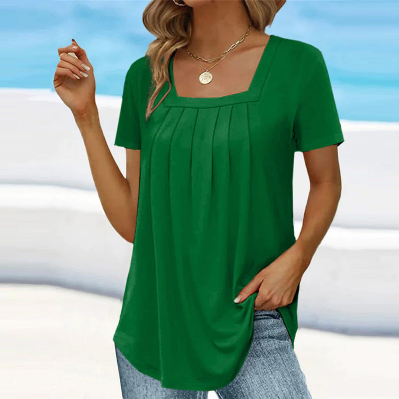 Aracely - Faltenbluse