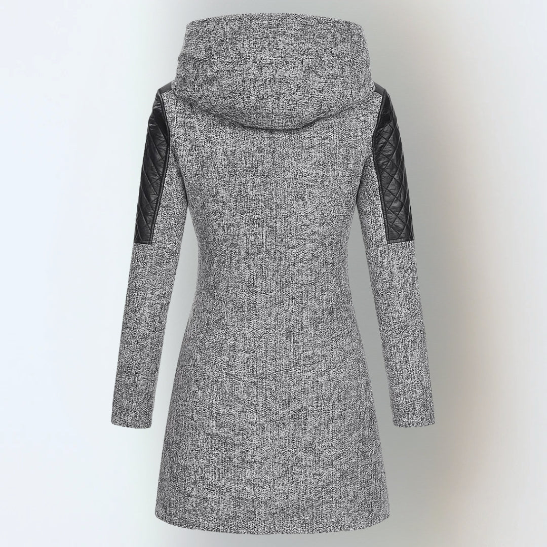 Jasneet – Winter Jacke Mit Kapuze Und Reißverschluss