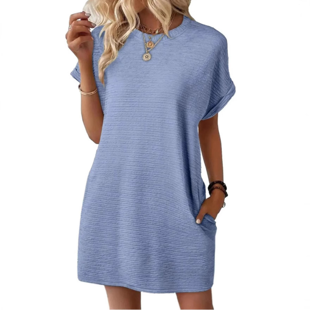 Elviaa – Elegantes Minikleid Mit Tasche