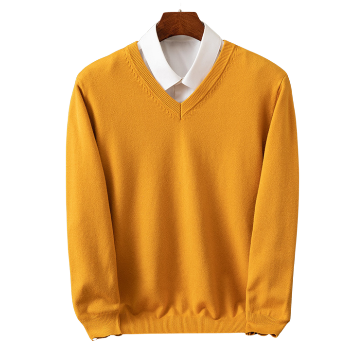 Stokes – Kaschmirpullover Mit V-Ausschnitt