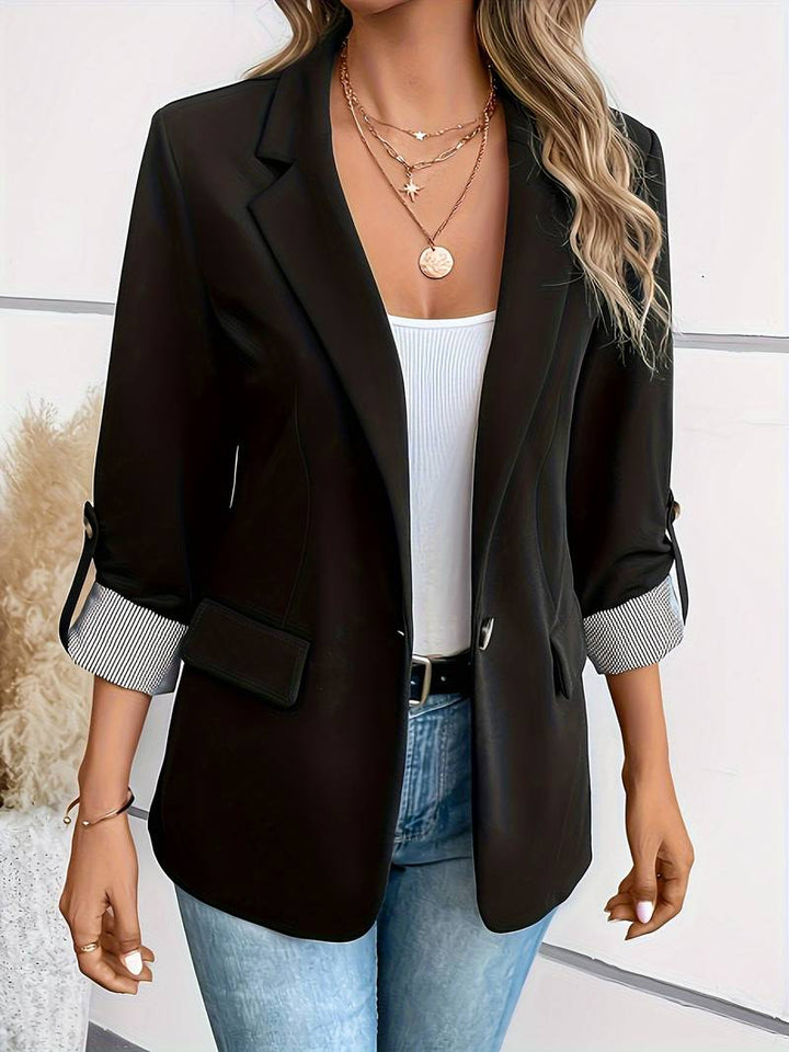 Galiah - Eleganter Zweireiher Blazer Mit Reverskragen