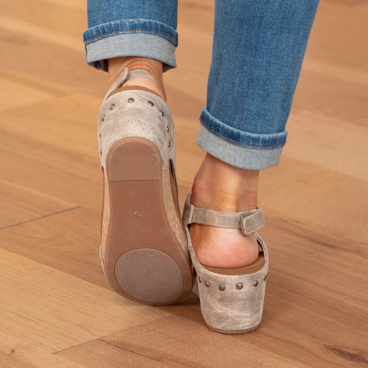 Makrina - Bequeme Sandalen Mit Keilabsatz