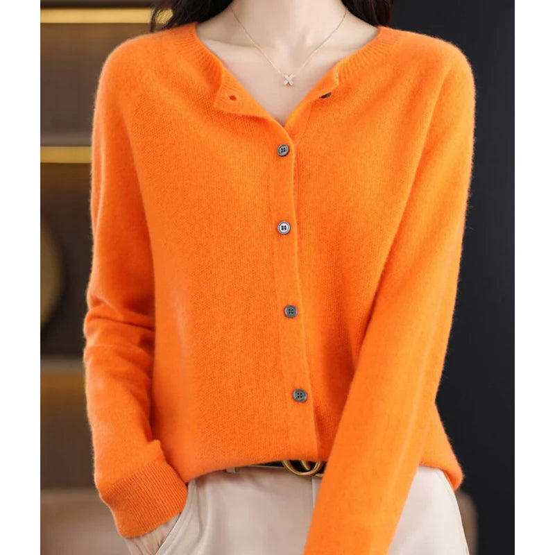 Mariana - Kuschelige Strickjacke Aus Wolle