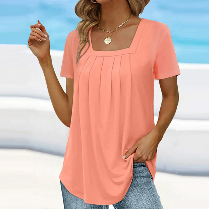 Aracely - Faltenbluse
