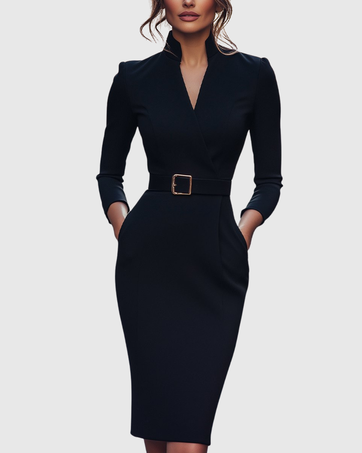 Meirav - Elegantes Midi Kleid