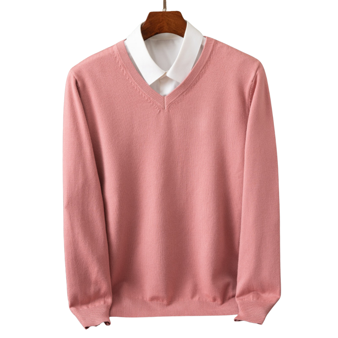 Stokes – Kaschmirpullover Mit V-Ausschnitt