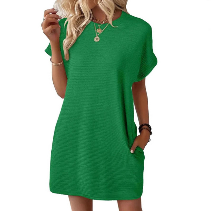 Elviaa – Elegantes Minikleid Mit Tasche