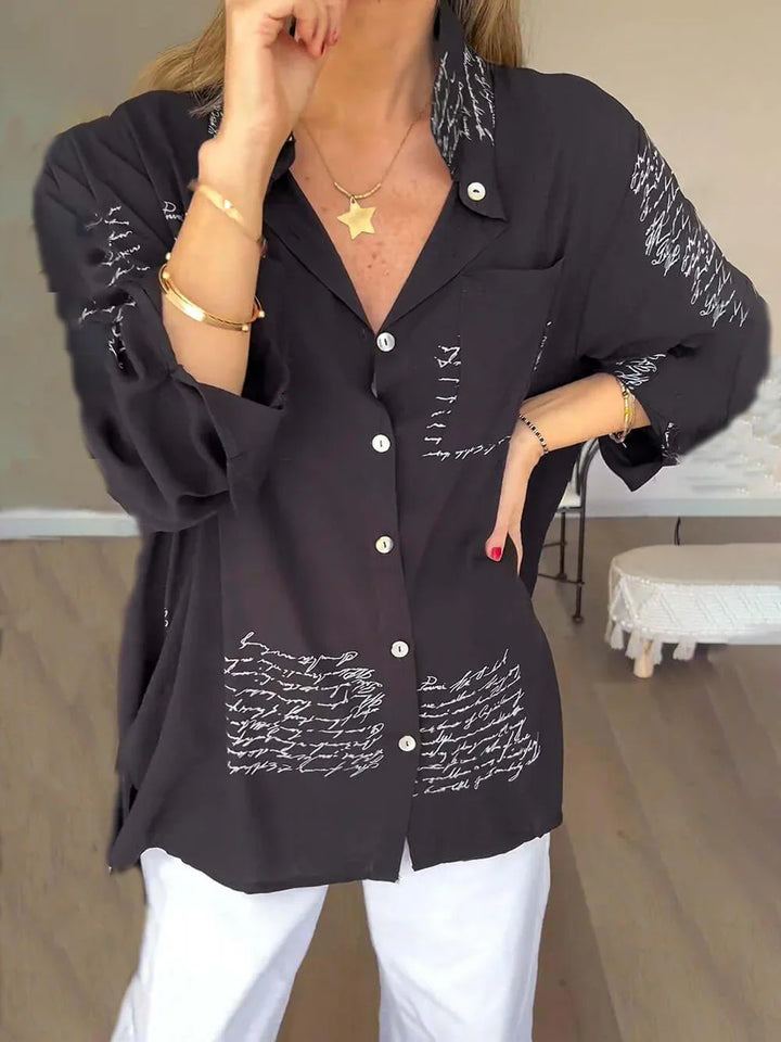 Lyana - Hemd Für Einen Lässigen Und Trendigen Stil