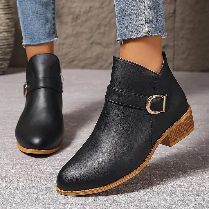Leigh - Rutschfeste orthopädische Stiefeletten