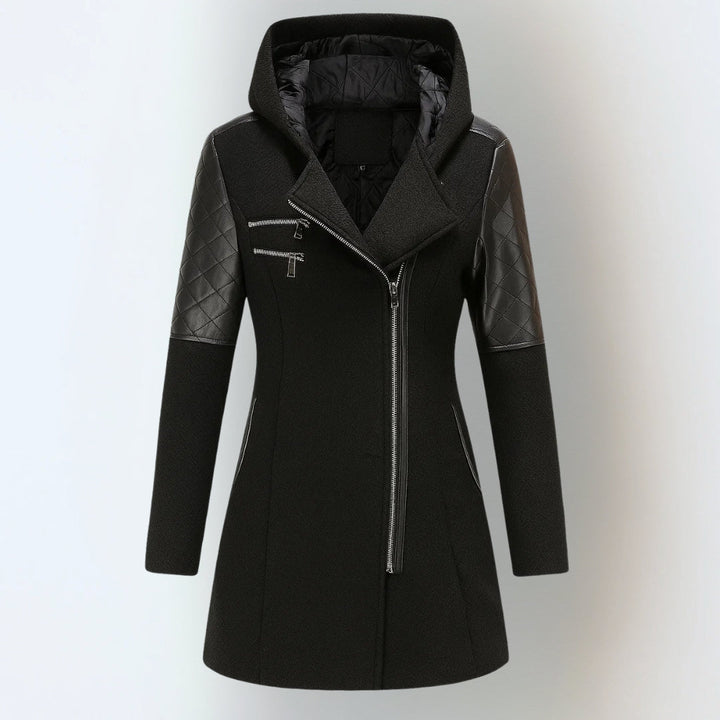 Jasneet – Winter Jacke Mit Kapuze Und Reißverschluss