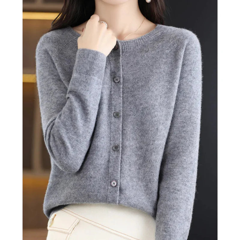 Mariana - Kuschelige Strickjacke Aus Wolle