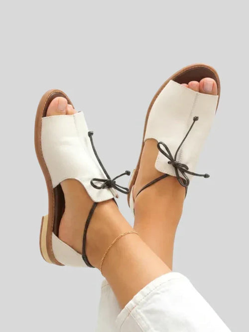 Helgard – Flache Sandalen Zum Schnüren