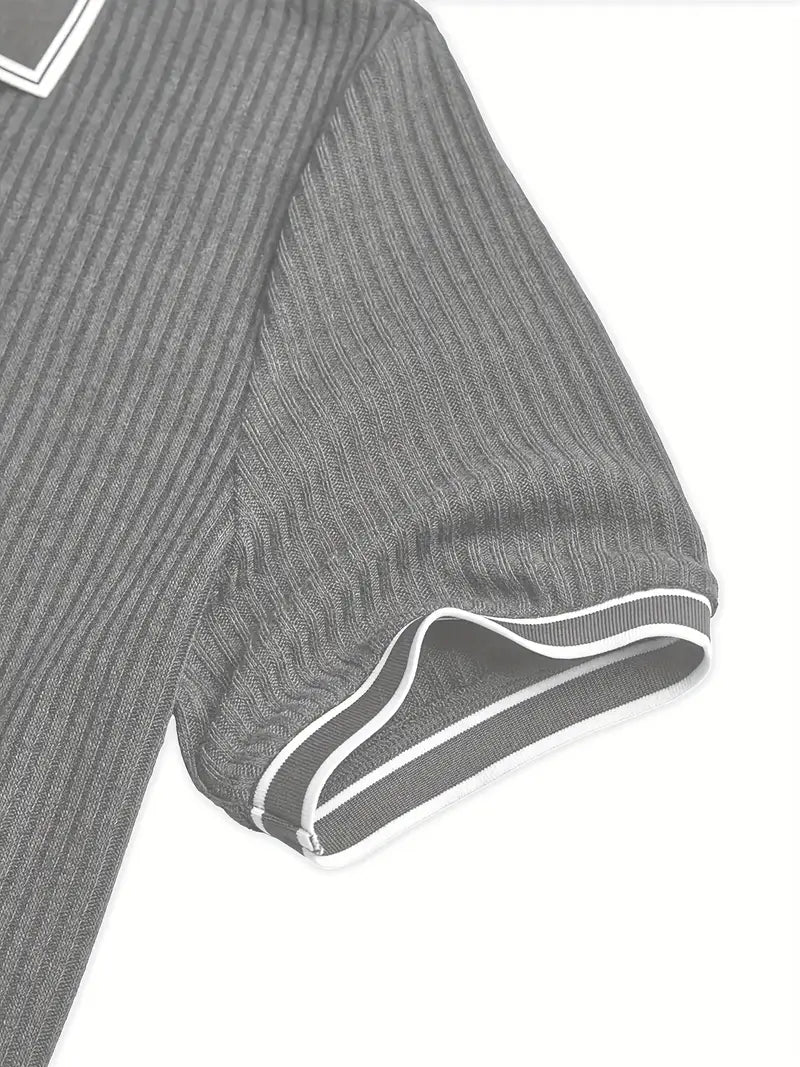 Orestis - Elegantes Polohemd Mit Kurzen Ärmeln