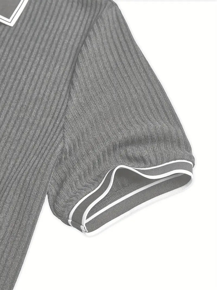 Orestis - Elegantes Polohemd Mit Kurzen Ärmeln