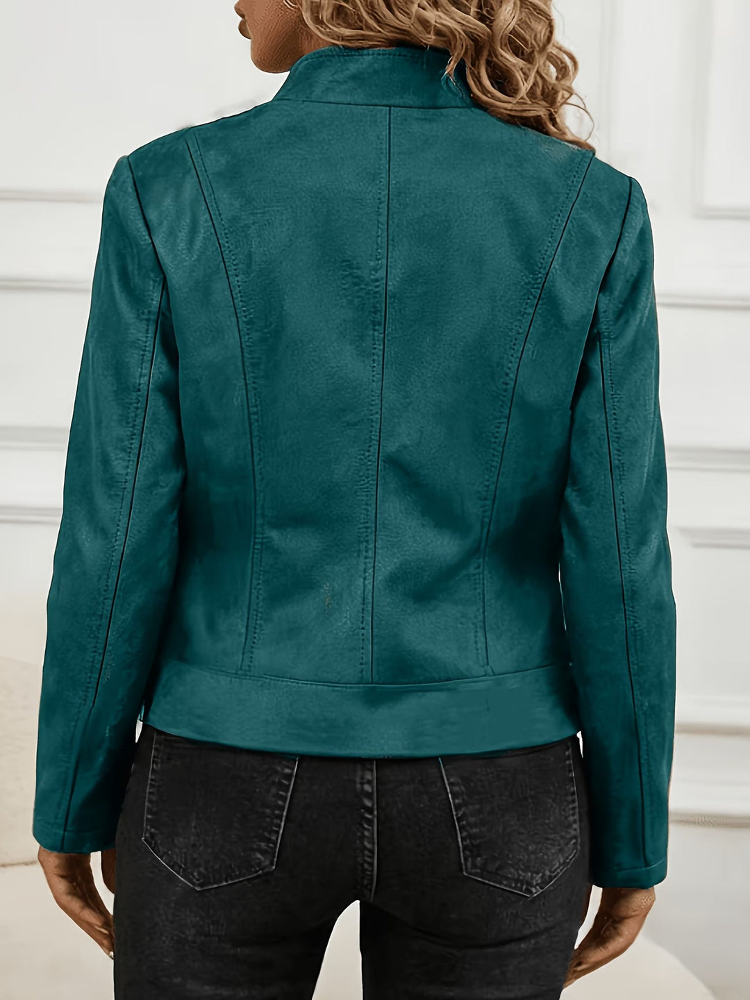Amina – Langarmjacke mit Reißverschluss