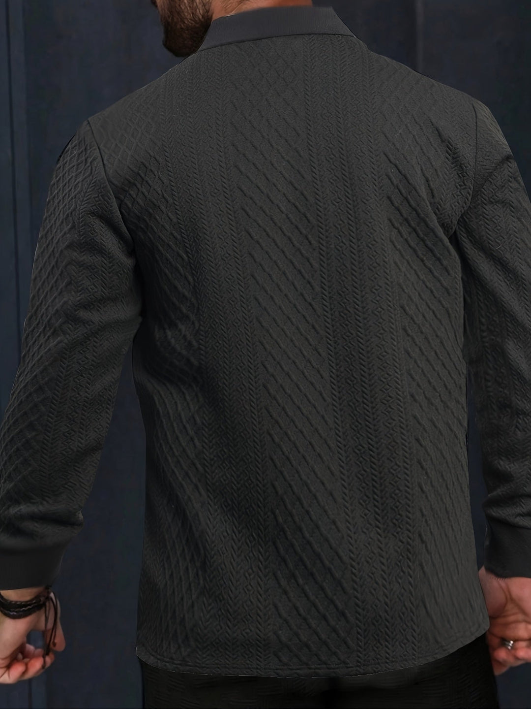 Liranda – Langärmliges Strickhemd Mit Knöpfen
