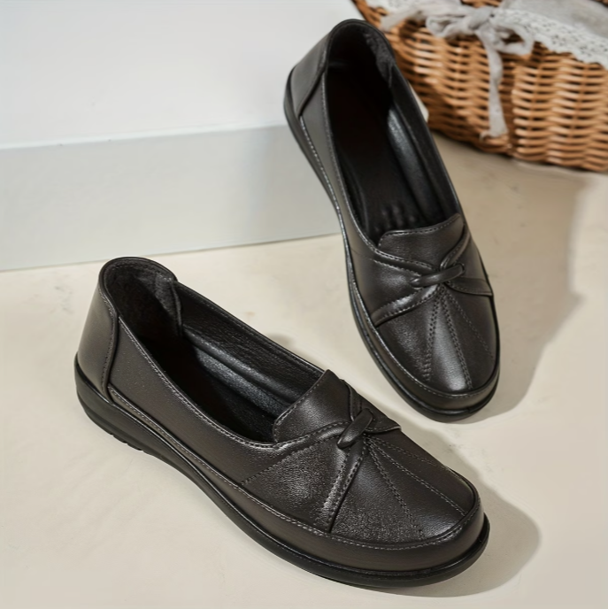 Logina – Penny-Loafer Aus Kunstleder
