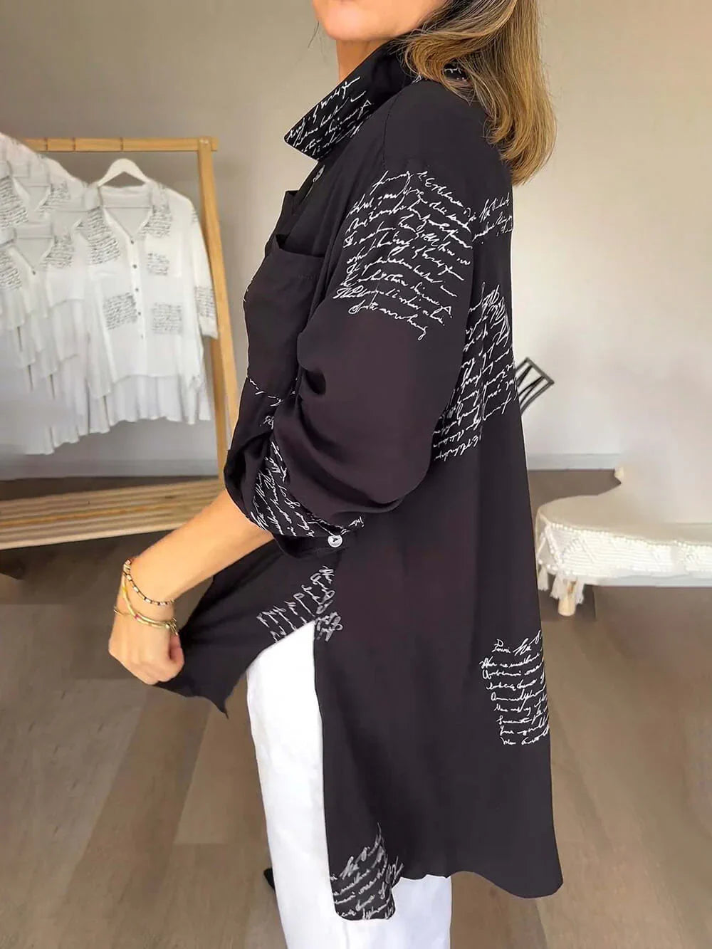 Lyana - Hemd Für Einen Lässigen Und Trendigen Stil