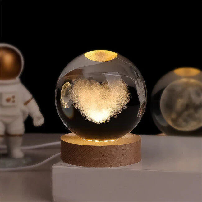 Glow Sphere – Leuchtende Kristallkugel Lampe