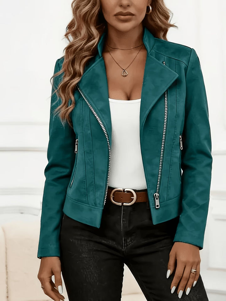 Amina – Langarmjacke mit Reißverschluss