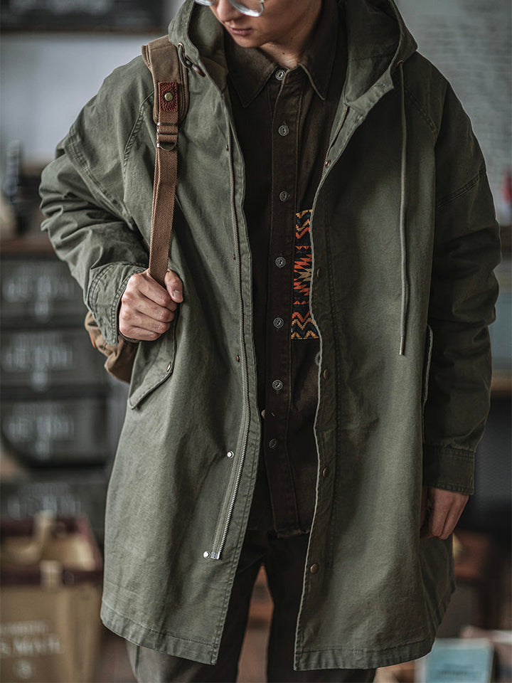 Engelbert – Winddichte Jacke Mit Kapuze Und Fischschwanz
