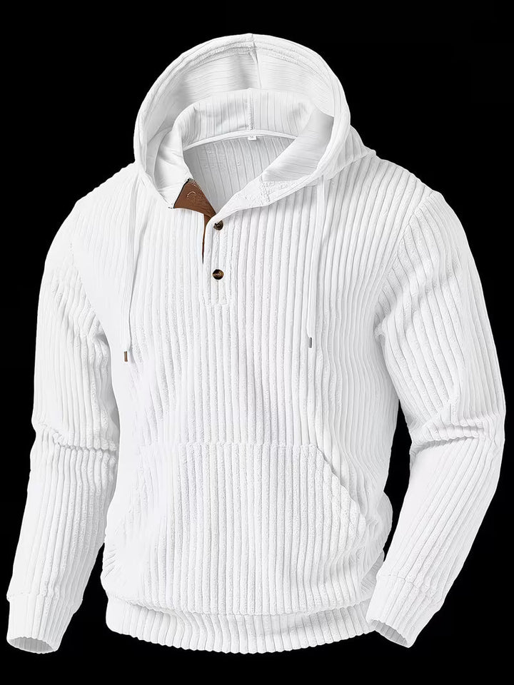 Colman – Elegantes Sweatshirt Mit Kapuze Und Struktur