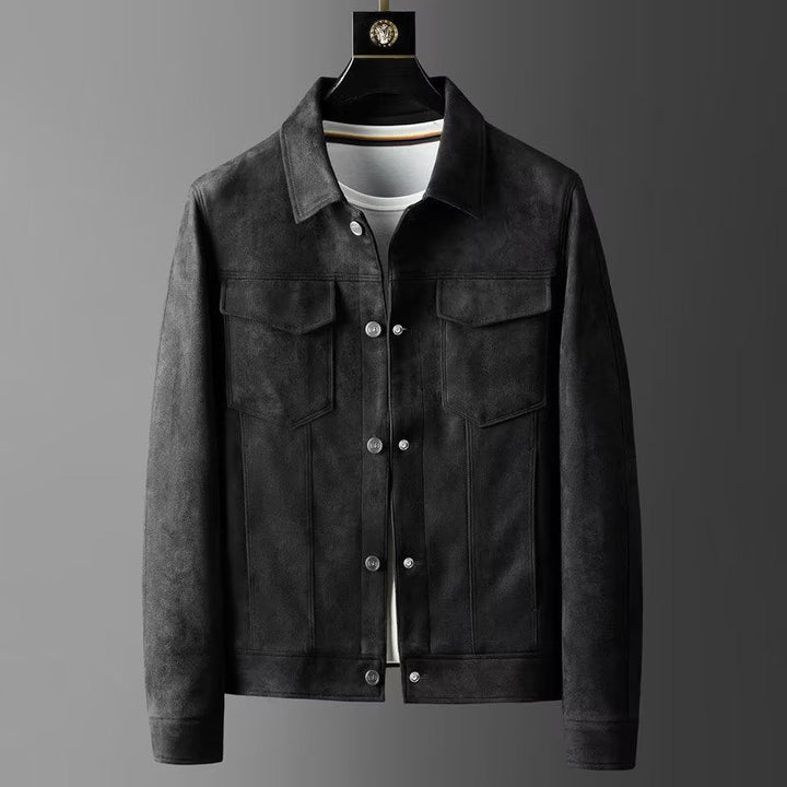 Efran – Jacke Aus Kunstwildleder Mit Vordertaschen